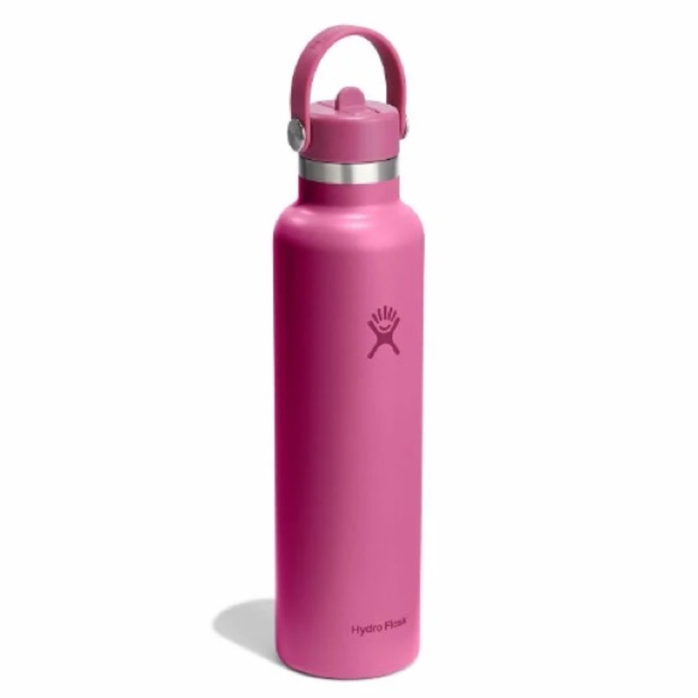 Hydro Flask standard mouth flex straw Bottle NWT